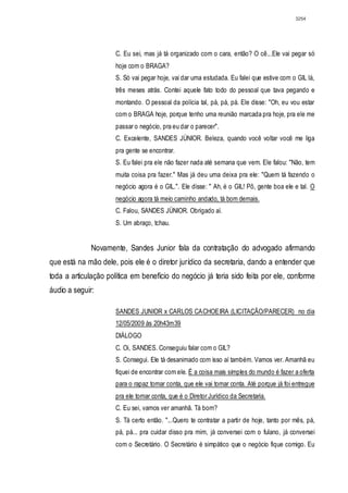 Relatório CPMI do Cachoeira parte 2