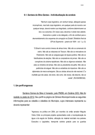 Relatório CPMI do Cachoeira parte 2