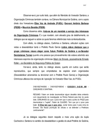 Relatório CPMI do Cachoeira parte 2