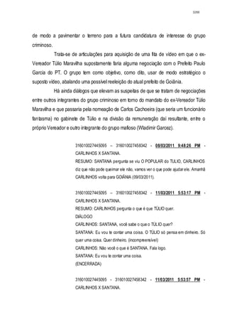 Relatório CPMI do Cachoeira parte 2