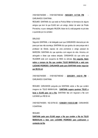 Relatório CPMI do Cachoeira parte 2