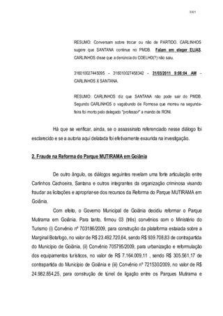 Relatório CPMI do Cachoeira parte 2