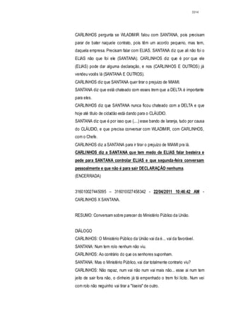 Relatório CPMI do Cachoeira parte 2