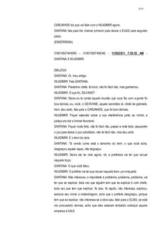 Relatório CPMI do Cachoeira parte 2