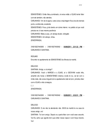 Relatório CPMI do Cachoeira parte 2