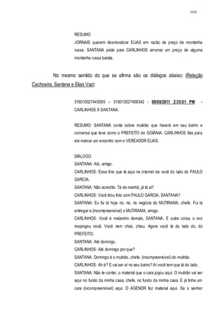 Relatório CPMI do Cachoeira parte 2