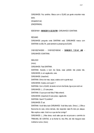 Relatório CPMI do Cachoeira parte 2