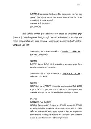 Relatório CPMI do Cachoeira parte 2