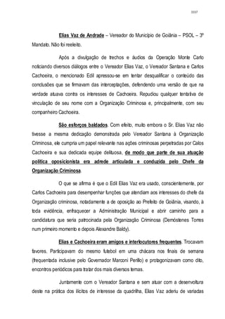 Relatório CPMI do Cachoeira parte 2