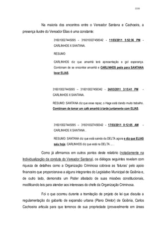 Relatório CPMI do Cachoeira parte 2