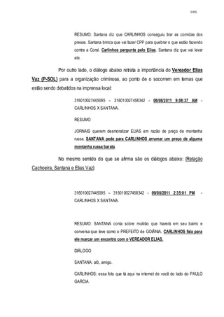 Relatório CPMI do Cachoeira parte 2