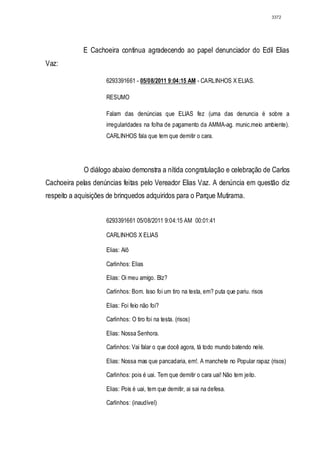 Relatório CPMI do Cachoeira parte 2