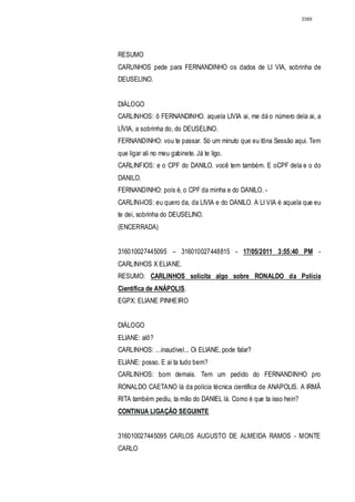 Relatório CPMI do Cachoeira parte 2