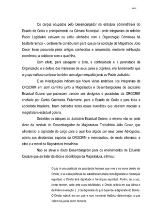 Relatório CPMI do Cachoeira parte 2