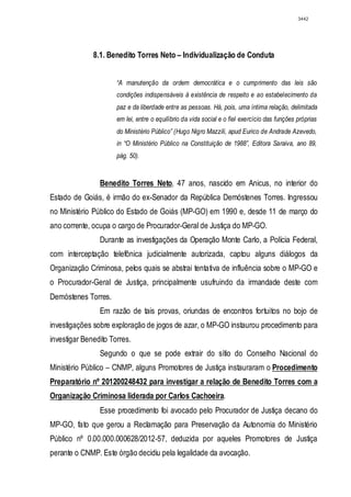 Relatório CPMI do Cachoeira parte 2