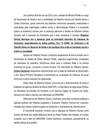 Relatório CPMI do Cachoeira parte 2