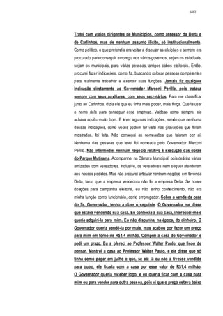 Relatório CPMI do Cachoeira parte 2