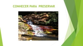 CONHECER PARA PRESERVAR
 