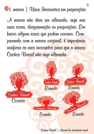 Manual de Identidade Visual - Cachos Brasil