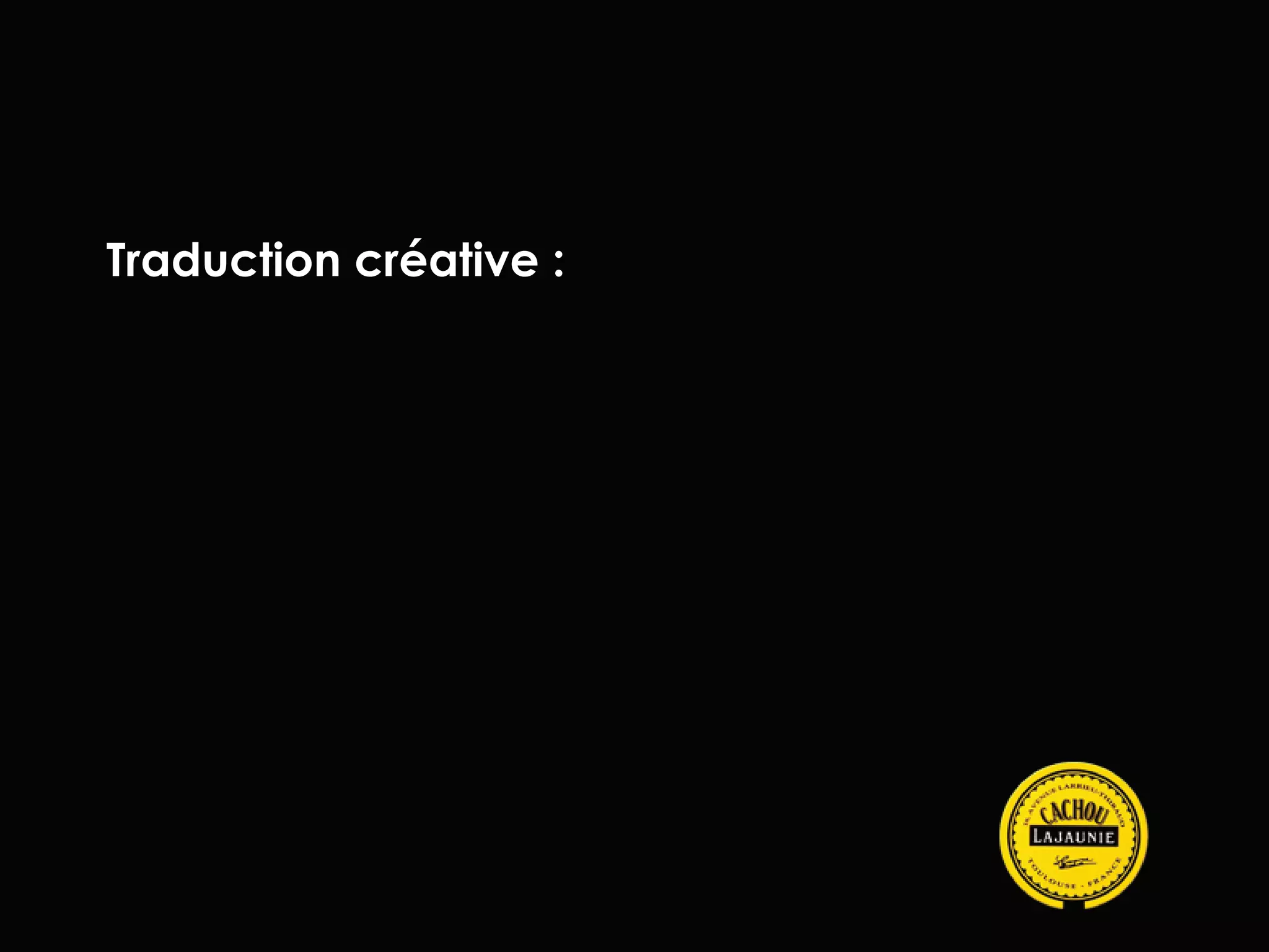 T d cincé t e:
r ut
 a   o rai v
 