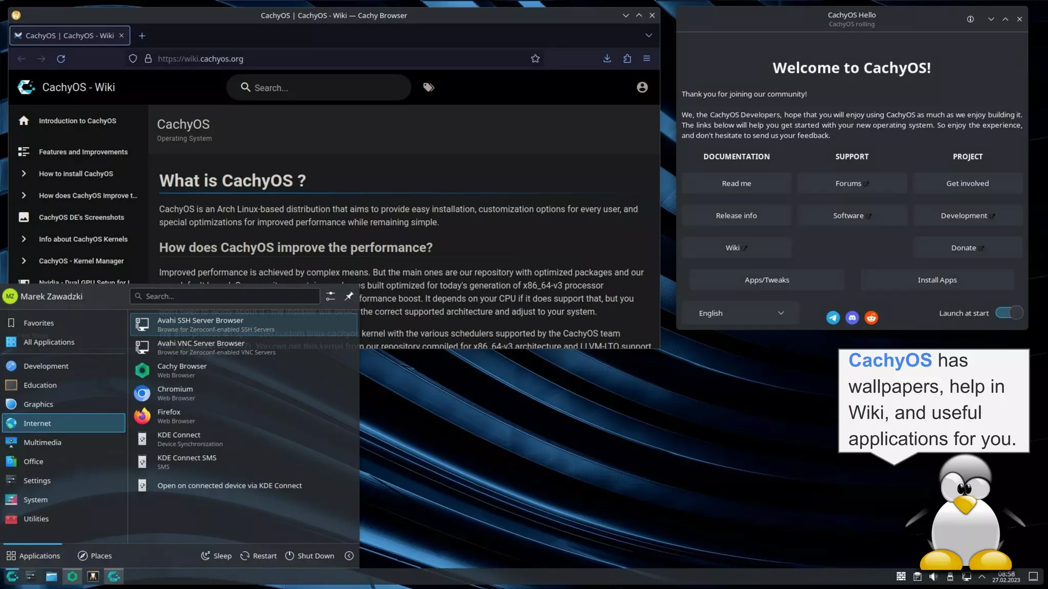 CachyOS Linux System introduction. Lets see how it looks? | PDF