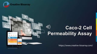 Caco-2 Cell
Permeability Assay
https://www.creative-bioarray.com/
 