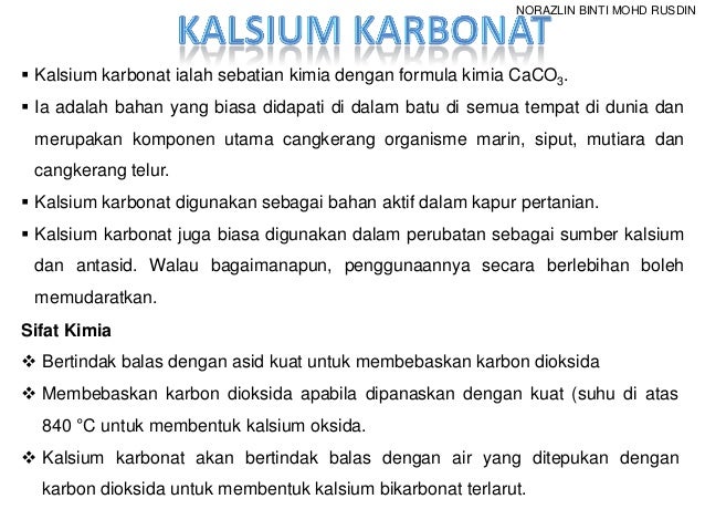 Kalsium Karbonat