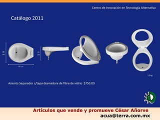 Artículos que vende y promueve César Añorve
                          acua@terra.com.mx
 