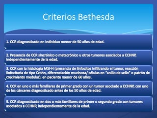 Criterios Bethesda
 