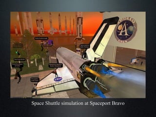 Space Shuttle simulation at Spaceport Bravo 