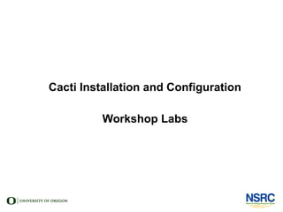 Cacti Virtual Lab Cacti Network Monitoring Networking Tools | PDF