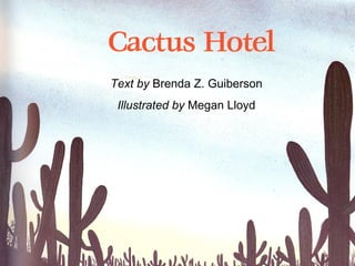 Cactus hotel2rt | PPT