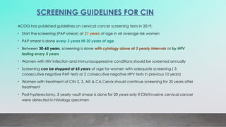Carcinoma cervix screening in Indian setup.pptx