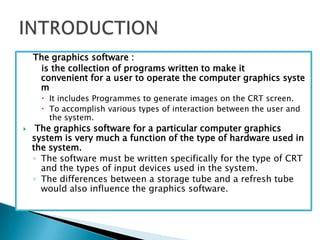 the software configuration of a graphic system | PPT