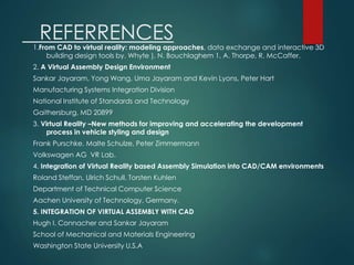 CAD and VIRTUAL REALITY | PPTX