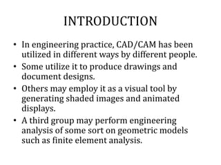 CAD/CAM | PPT