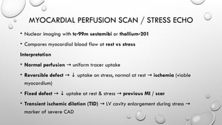 Fixed Defect Comprehensive Overview of Coronary Artery Disease: Pathogenesis ...