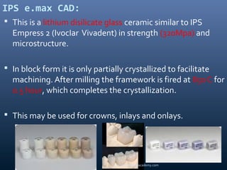 Cad cam dentistry/ certificate programs in dentistry