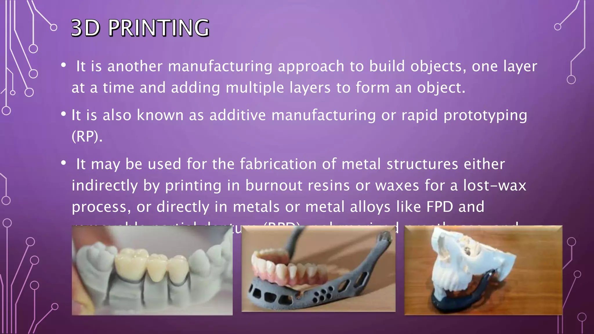 Cad cam in prosthodontics | PPTX