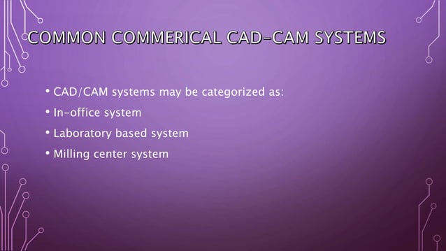 Cad cam in prosthodontics | PPTX