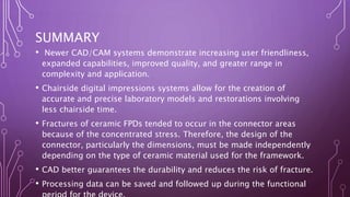 Cad cam in prosthodontics | PPTX