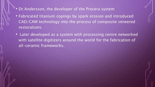 Cad cam in prosthodontics | PPTX