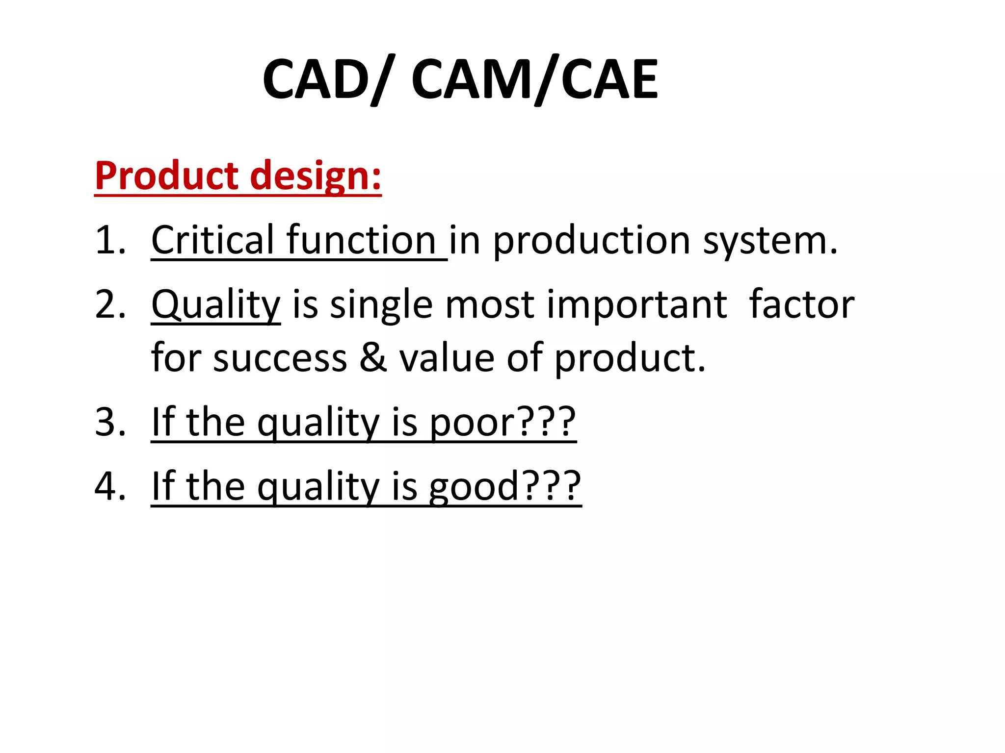 Cad cam-cae | PPT