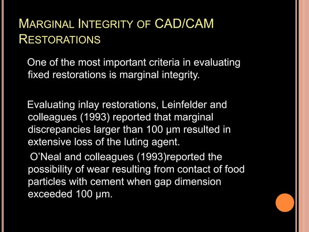 Cad cam and cad-cim in restorative dentistry | PPTX | Dental Health ...