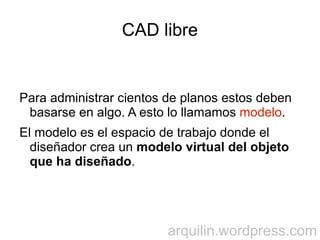 Cad libre