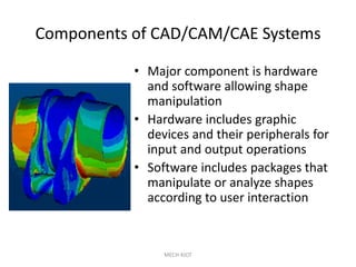 Learn about cad and cam for engineering study | PDF