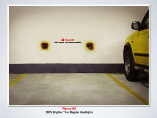 Plasma HID
300% Brighter Than Regular Headlights
 