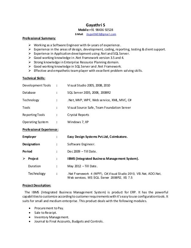 informatica developer resumes