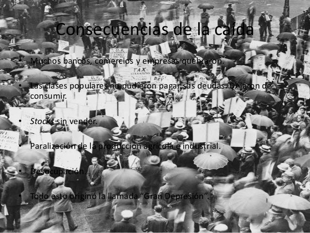 Caída de la Bolsa de Wall Street