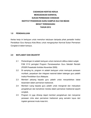 kertas kerja permainan tradisional